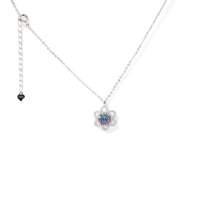 Camellia Rainbow-Clover Necklace