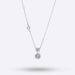 Triple Bar Diamond Drop Necklace – Modern Luxe Edition