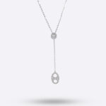 Y-Line Diamond Drop Necklace – Elegant Flow Edition