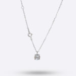 Classic Solitaire Diamond Necklace – Timeless Edition