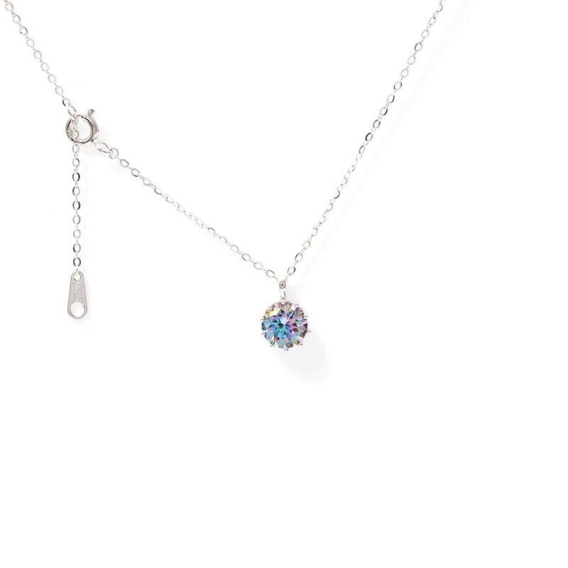 Aven Rainbow-Solitaire Necklace