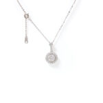 Estelle Double-Halo Necklace