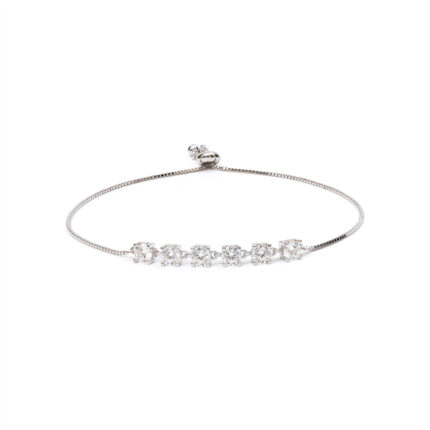 Evara Linear-Floral Bracelet