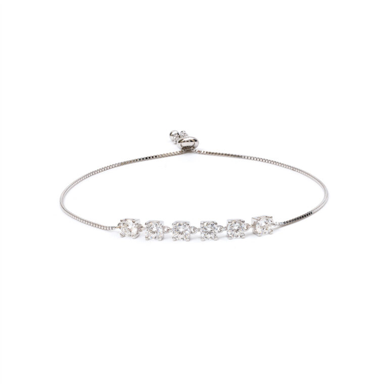 Evara Linear-Floral Bracelet
