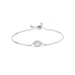 Elara Round-Halo Bracelet