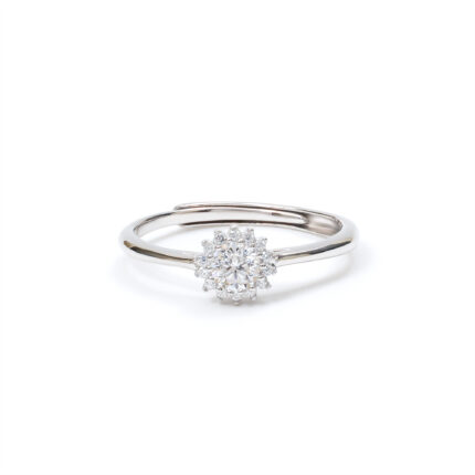 Celine Floral-Cluster Ring