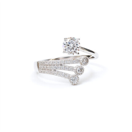 Elise Comet-Bypass Ring