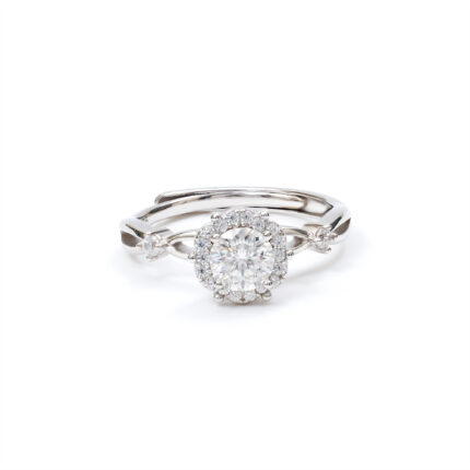Amara Orbit-Halo Ring