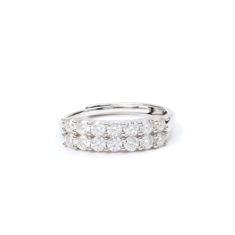 Cleo Double-Row-Band Ring