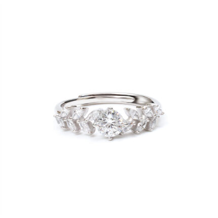 Stella Wave-Leaf Ring
