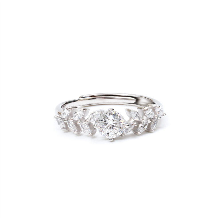 Stella Wave-Leaf Ring