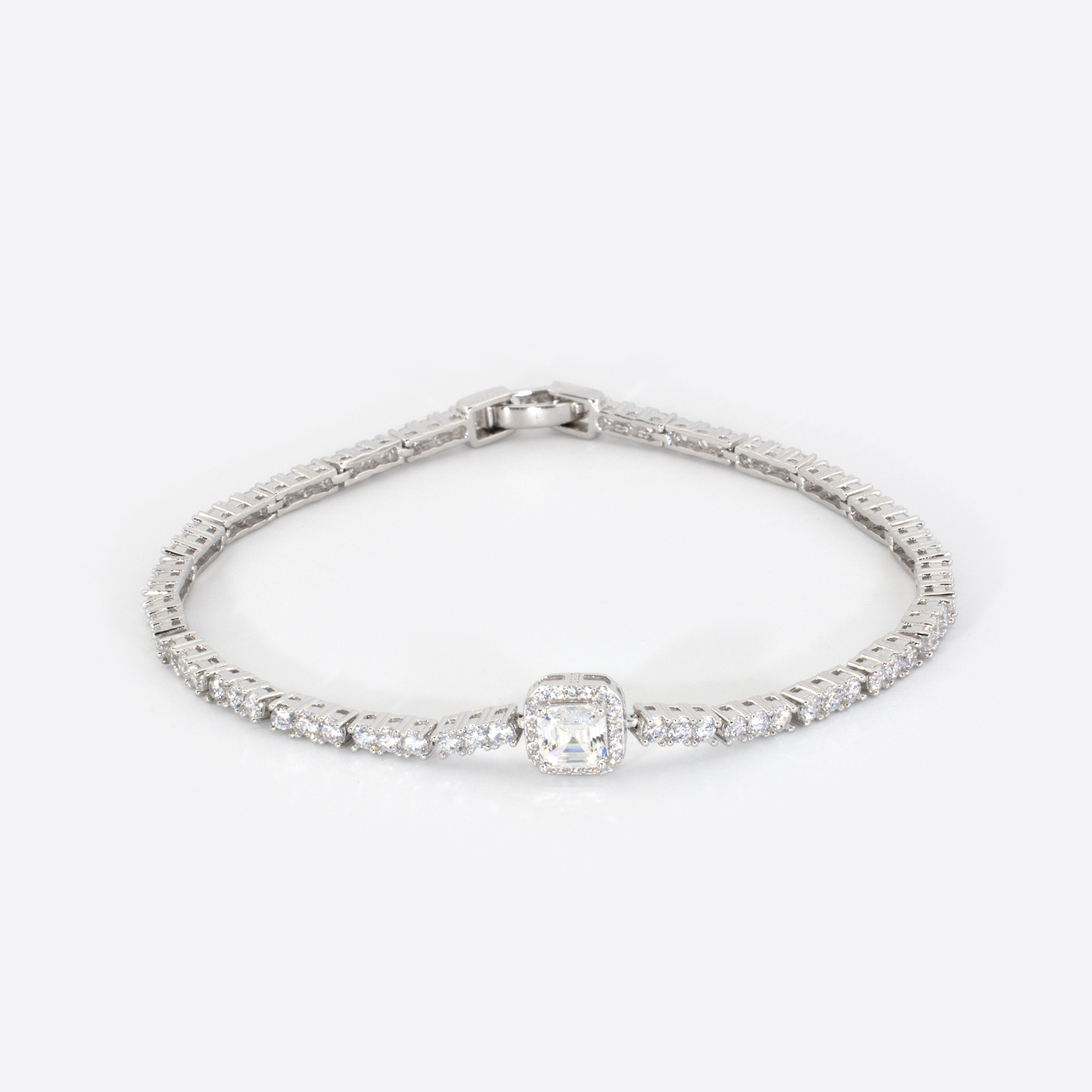 MZ-0526B D02 MO Yao 23 Aurora Grace Tennis Bracelet - Image 1