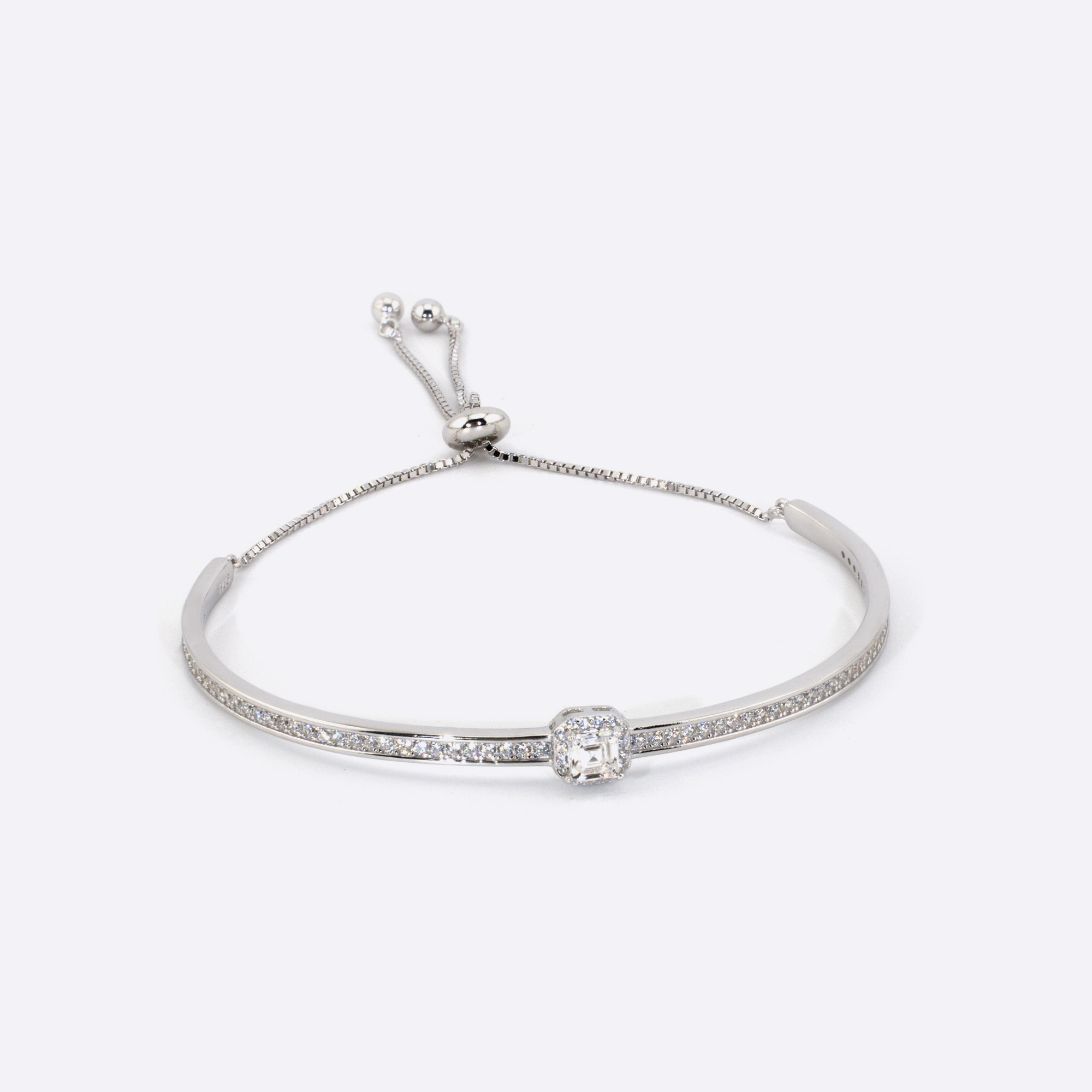 MZ1-0015B D01 MO 14 Eternal Shine Bangle Bracelet - Image 1
