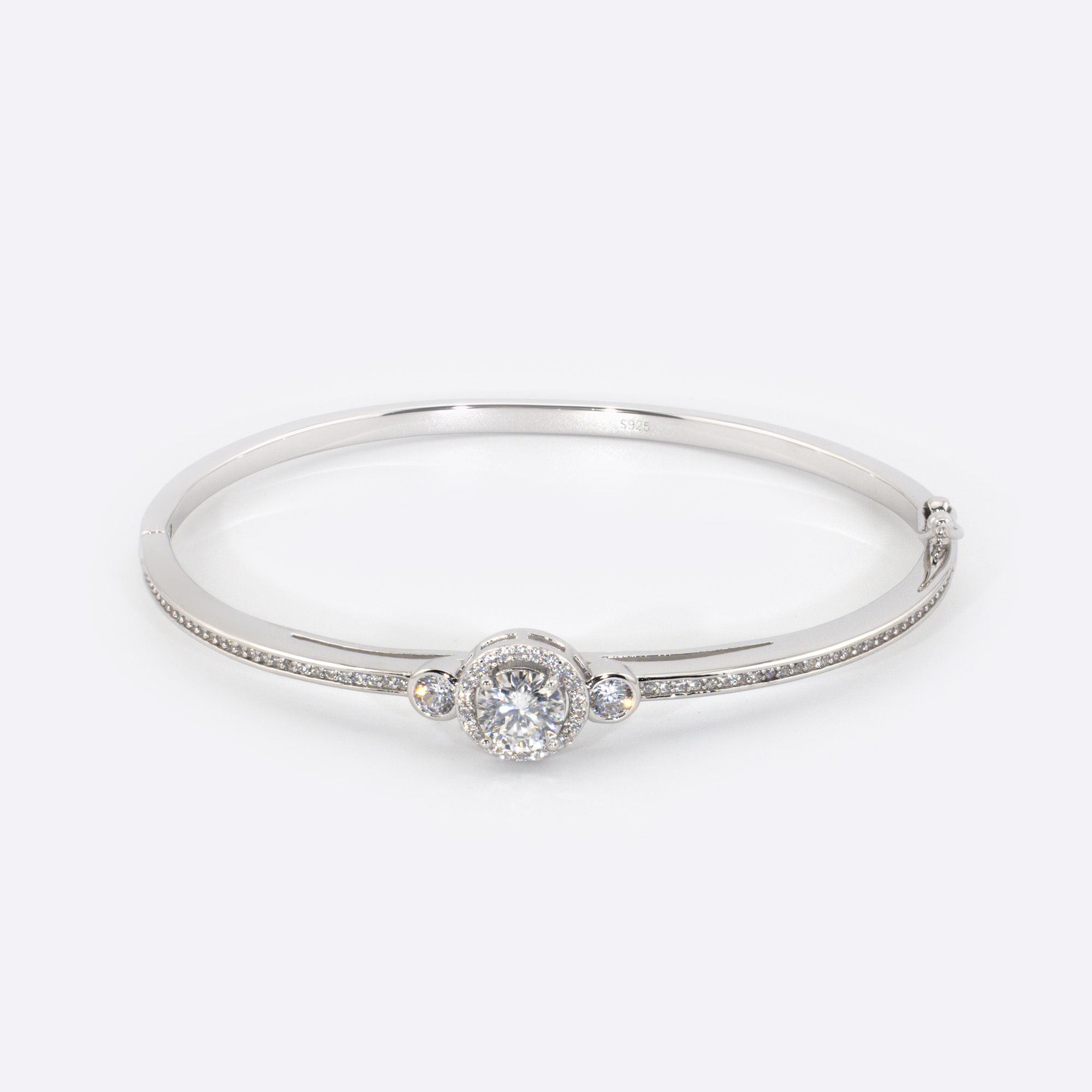 MZ1-0020B D02 MO FIX 21 Celestial Spark Halo Bangle - Image 1