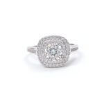 Maia Cushion-Halo Ring