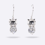 Crystal Kitty Charm