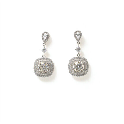 Aster Square-Halo Dangles