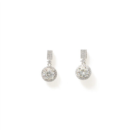 Bella Round-Halo Drops