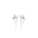 Aurelia Butterfly-Tassel Dangles