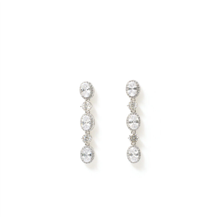 Bella Oval-Cascade Dangles