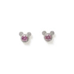Bella Pink-Mouse Studs