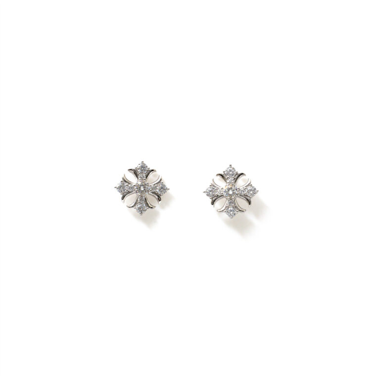 Evara Snowflake Studs