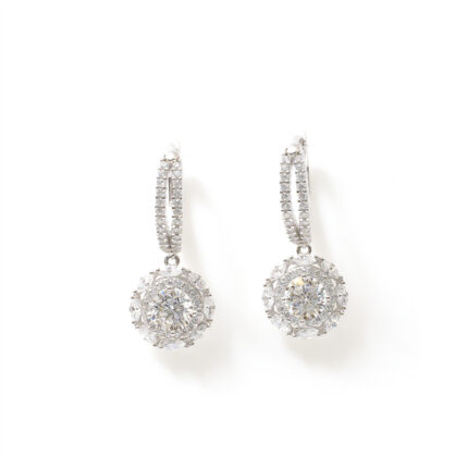 Opal Starburst Hoops