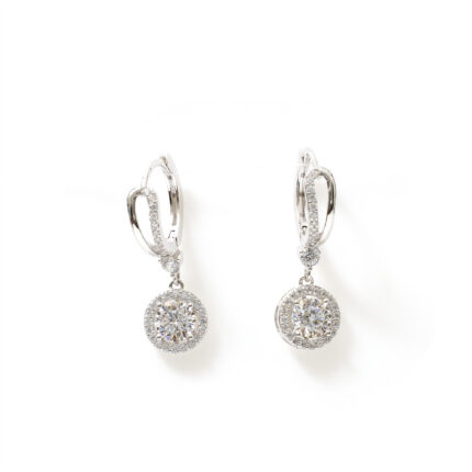 Orla Swirl-Halo Hoops