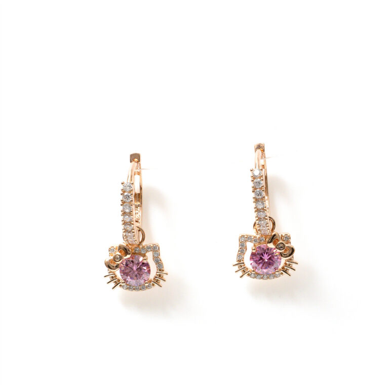 Maia Pink-Cat Hoops