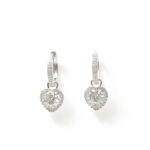 Liora Heart-Halo Hoops