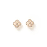 Elodie Rose-Clover Studs