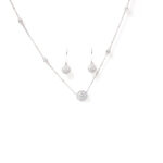 Mira Halo-Set Necklace