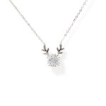 Vesper Antler-Snowflake Necklace