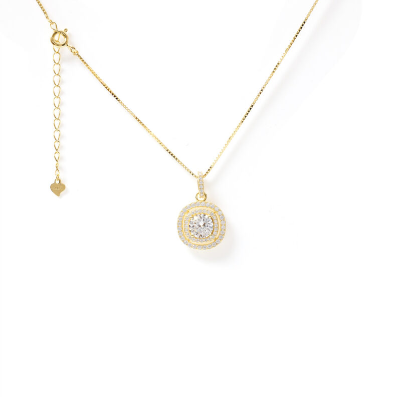 Calista Square-Medallion Necklace