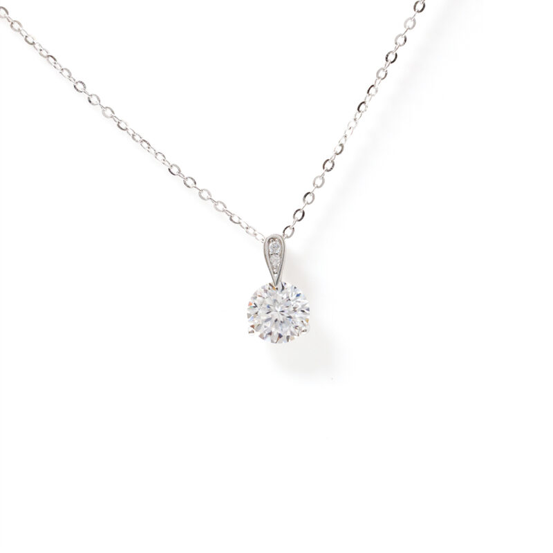 Aster Solitaire Necklace