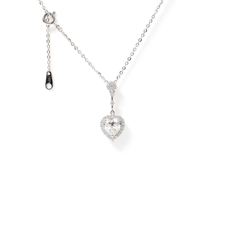 Hana Heart-Halo Necklace