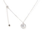 Noelle Round-Halo Necklace