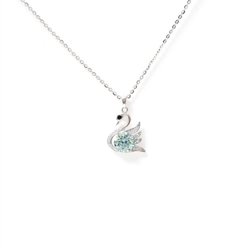 Elysia Swan Necklace