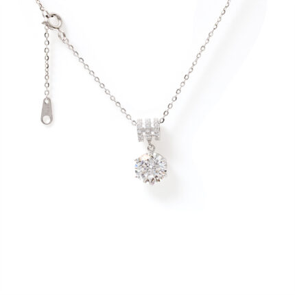 Delphine Crown-Drop Necklace