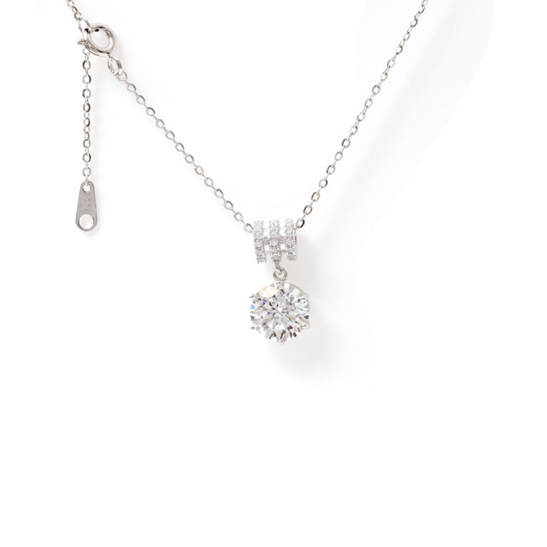 Delphine Crown-Drop Necklace