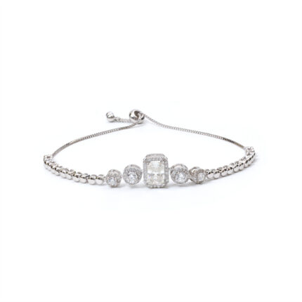 Faye Emerald-Center Bracelet
