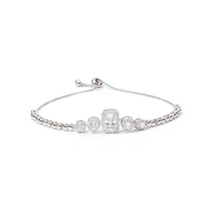 Faye Emerald-Center Bracelet