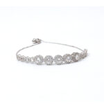 Brielle Halo-Tennis Bracelet