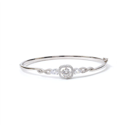 Brielle Floral-Vine Bangle