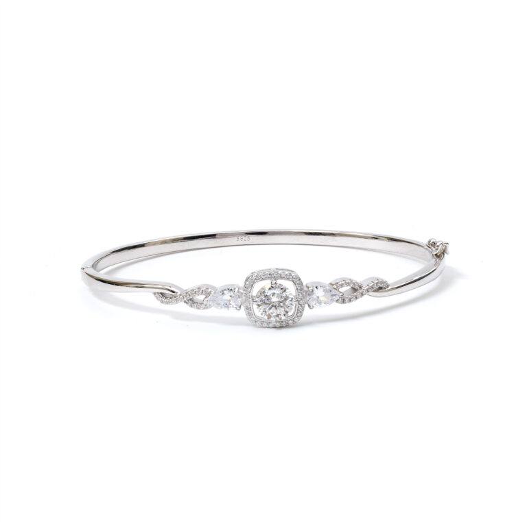 Brielle Floral-Vine Bangle