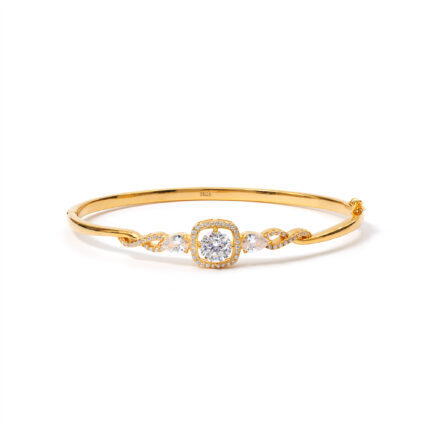 Calista Floral-Vine Bangle