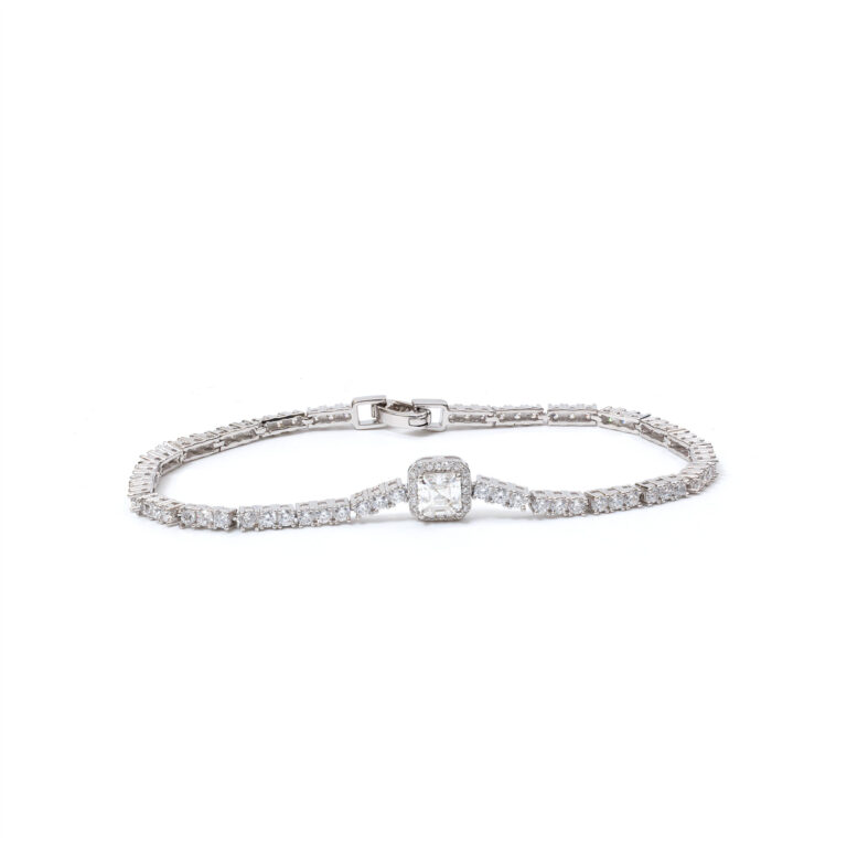 Flora Emerald-Tennis Bracelet