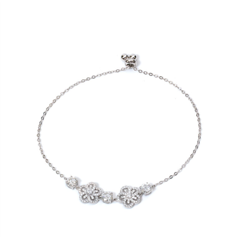 Bella Triple-Floral Bracelet