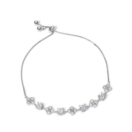 Celine Graduated-Halo Bracelet