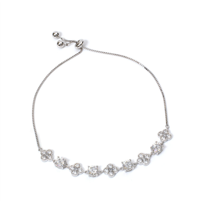 Celine Graduated-Halo Bracelet